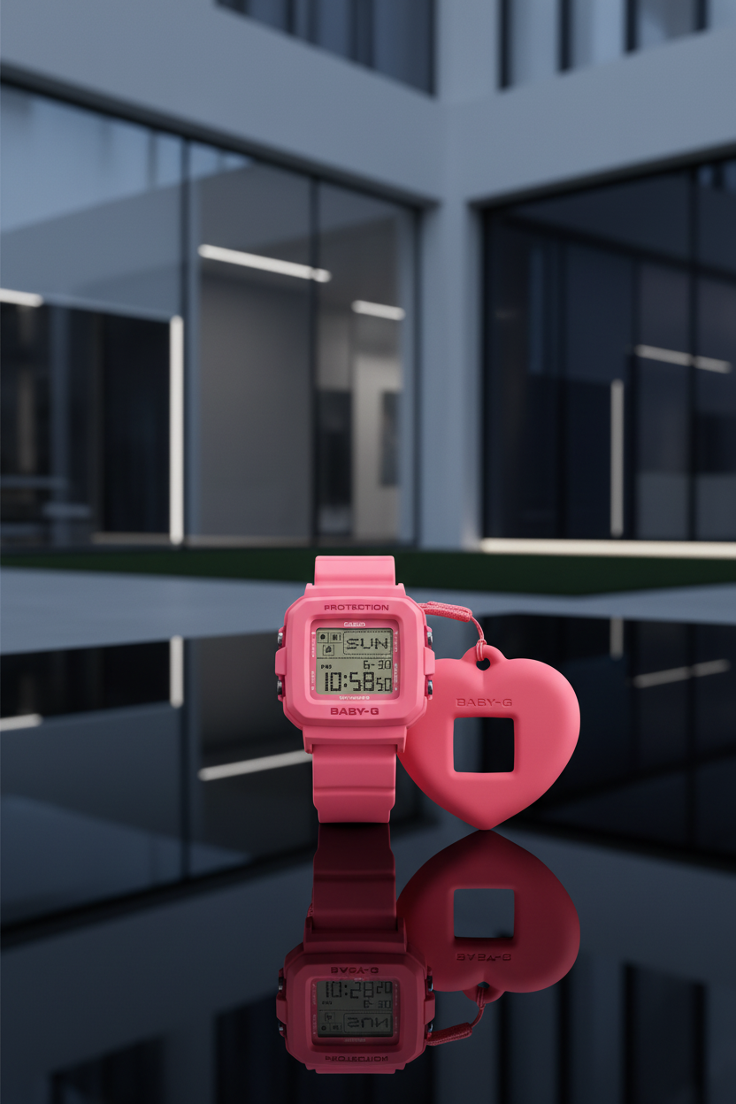 RELOJ PARA MUJER BABY-G BGD-10KH-4DR - ROSADO