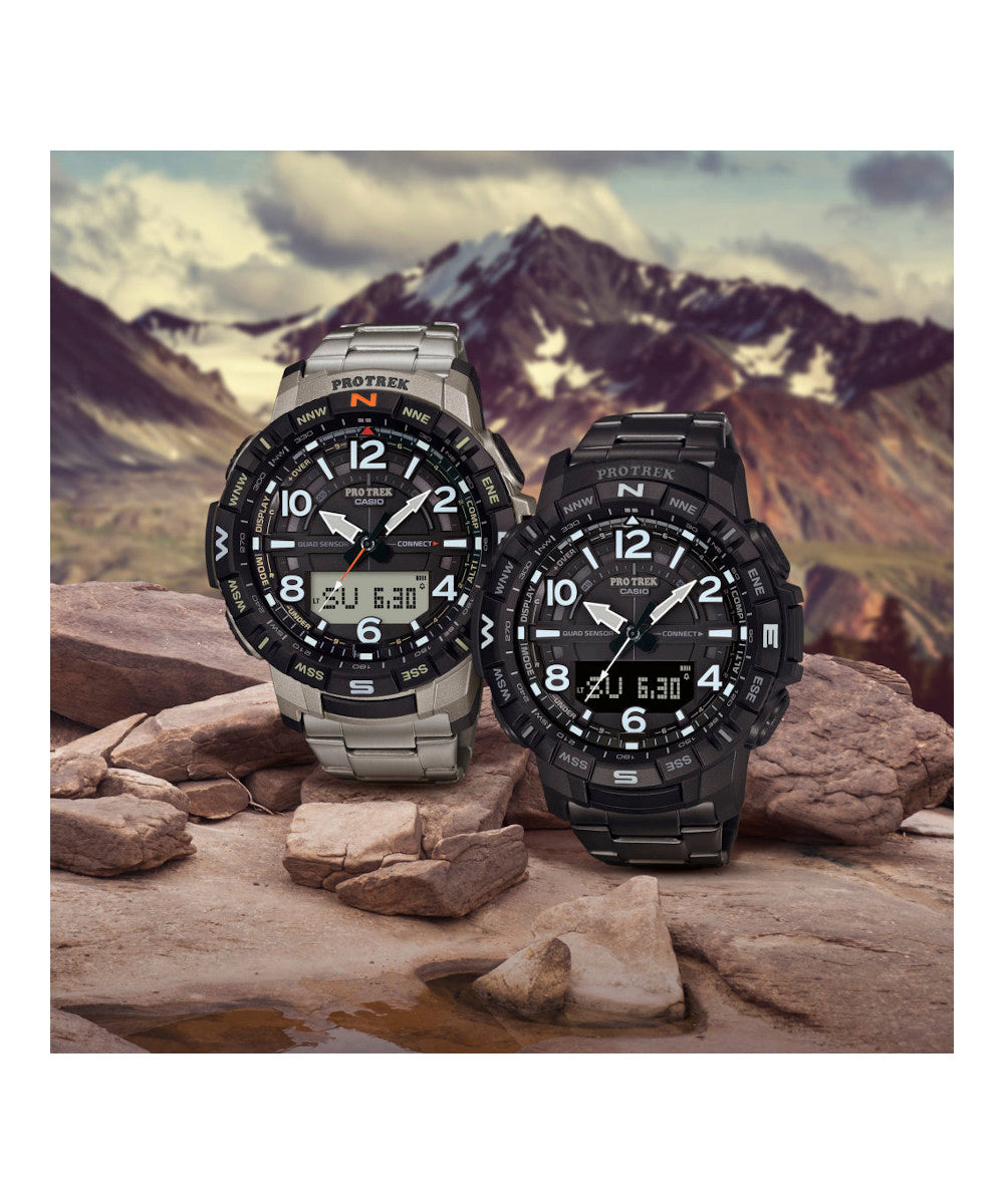 RELOJ PARA HOMBRE CASIO PROTREK PRT-B50T-7DR -GRIS