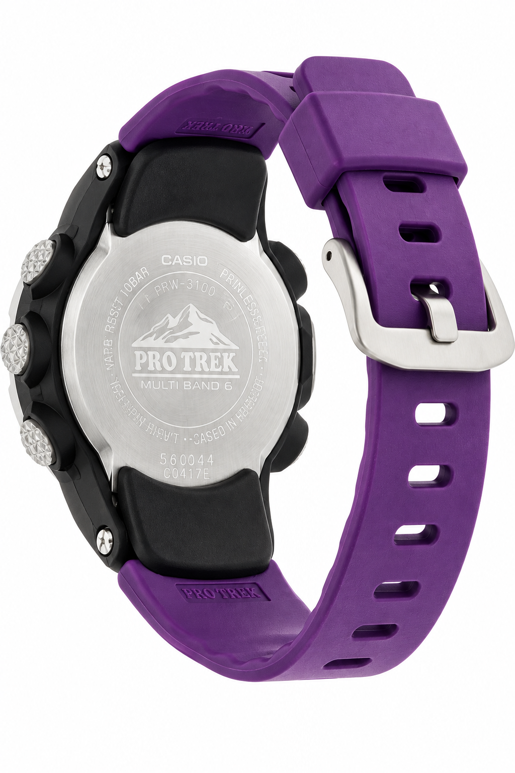 RELOJ CASIO PRO TREK PRW-3100-6DR - MORADO
