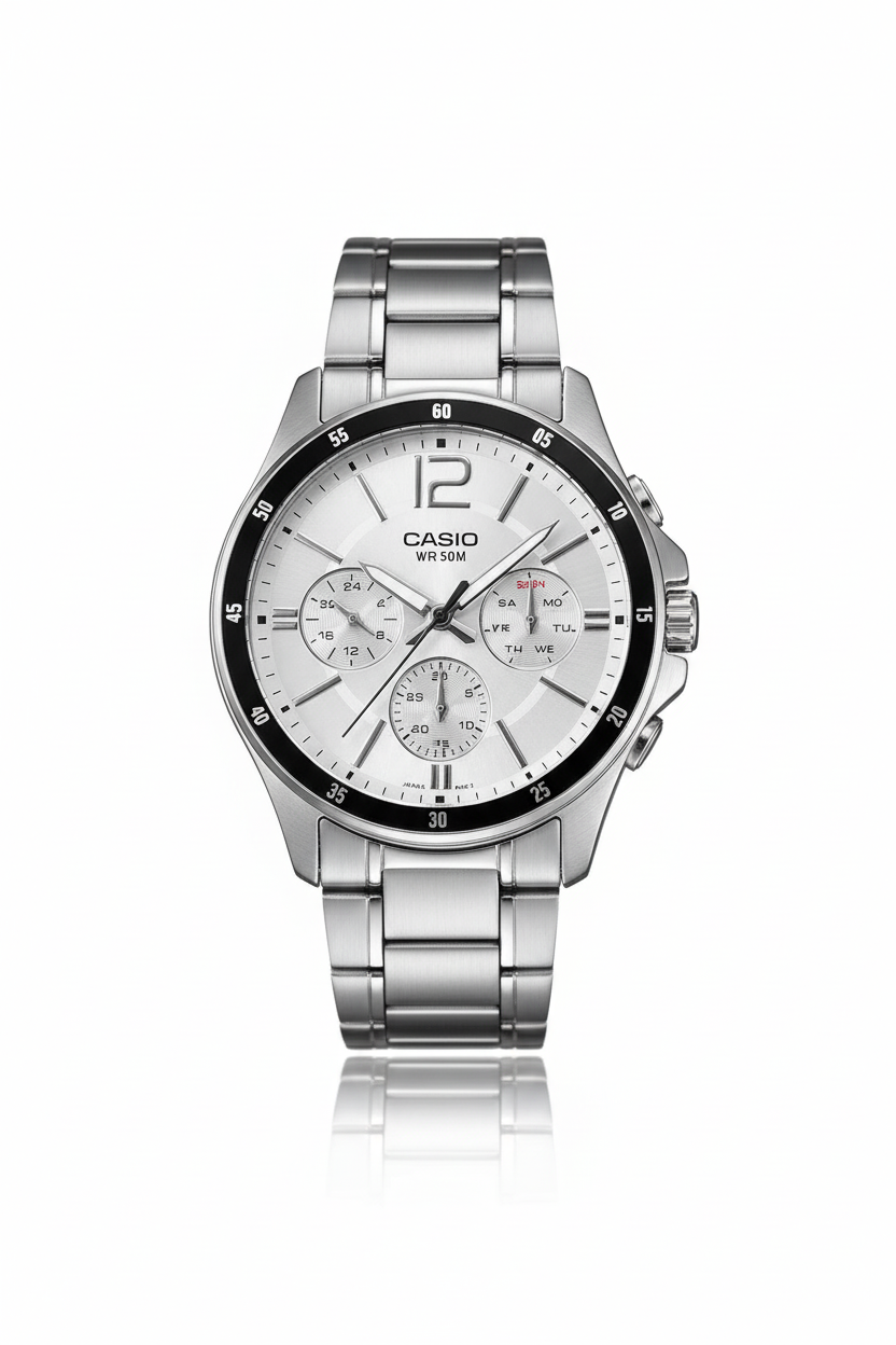 Reloj blanco mate