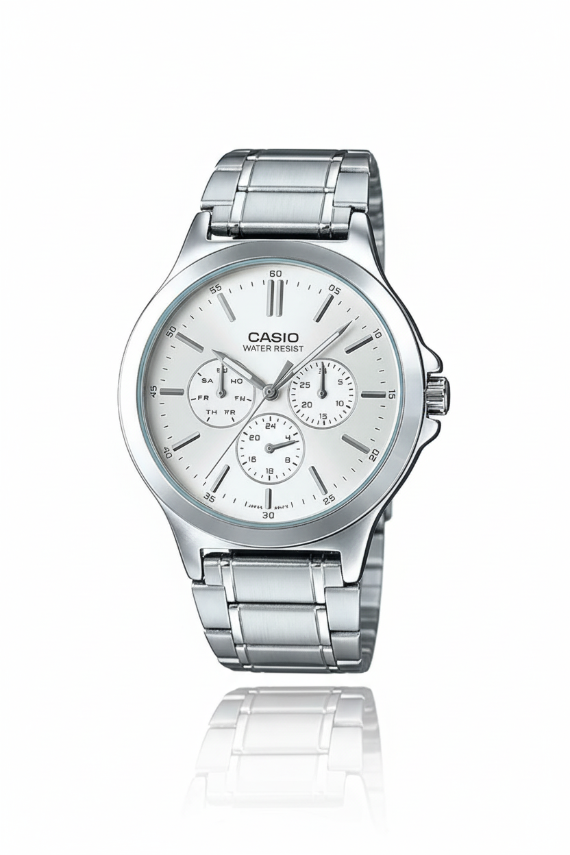 Reloj blanco mate