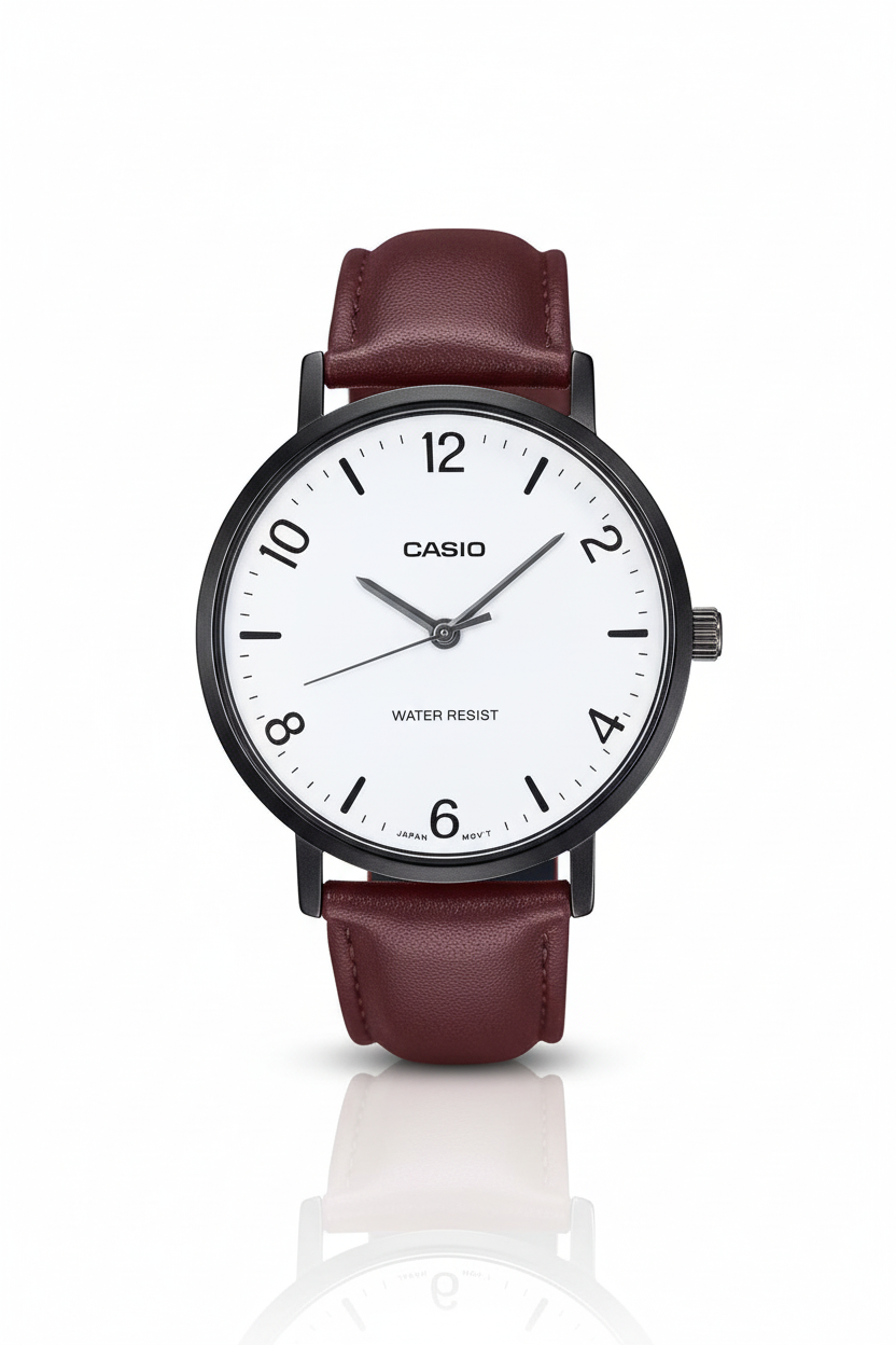 Reloj blanco mate