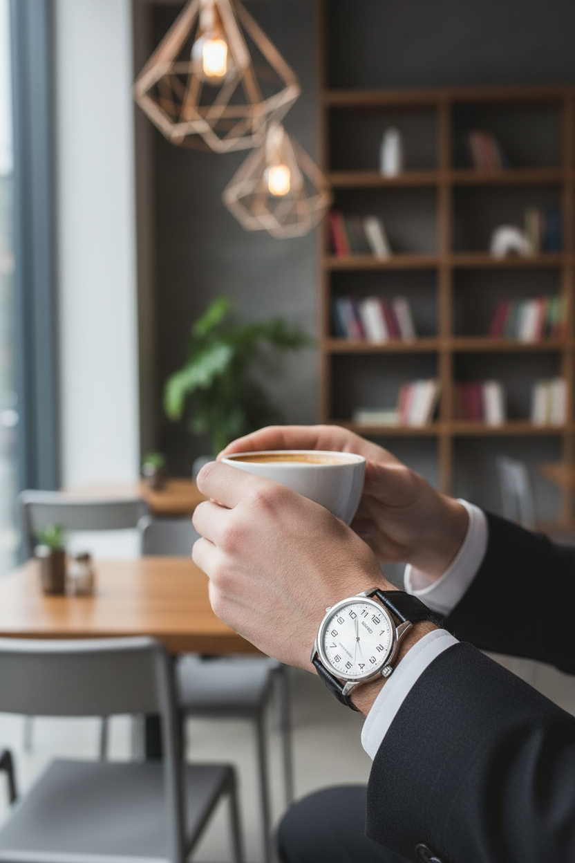 Reloj café