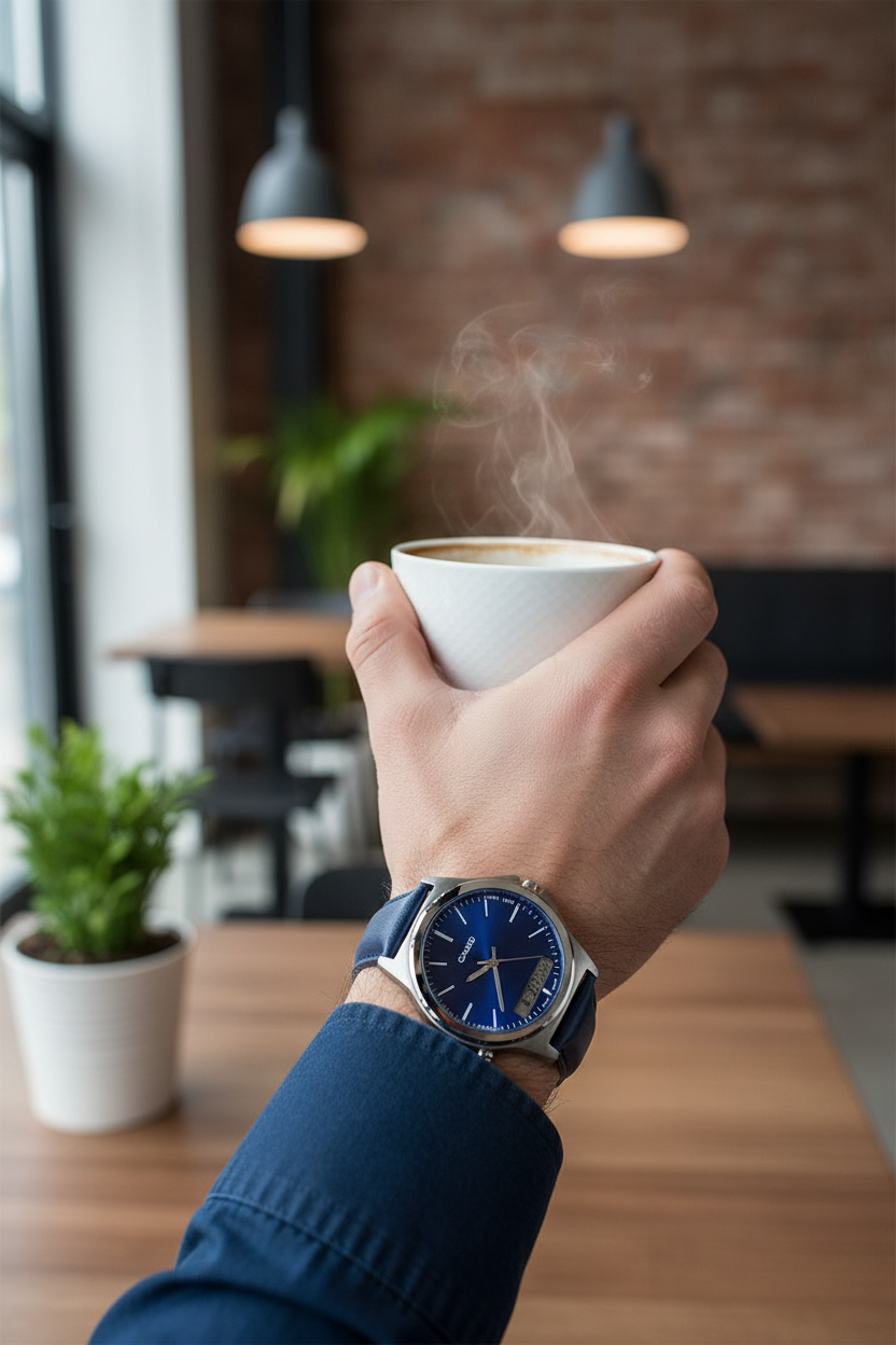 Reloj café