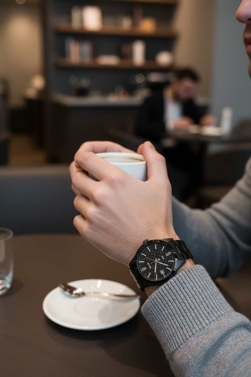 Reloj café