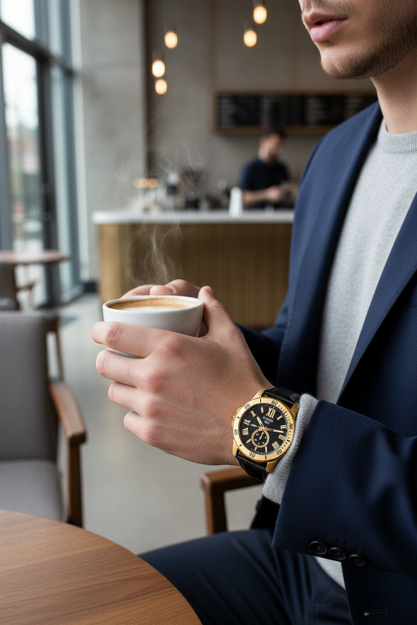 Reloj café