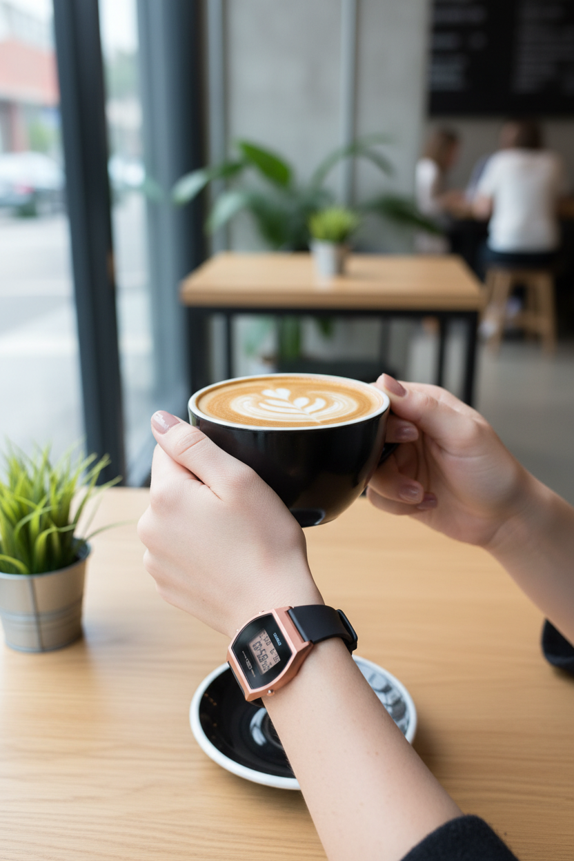 Reloj café