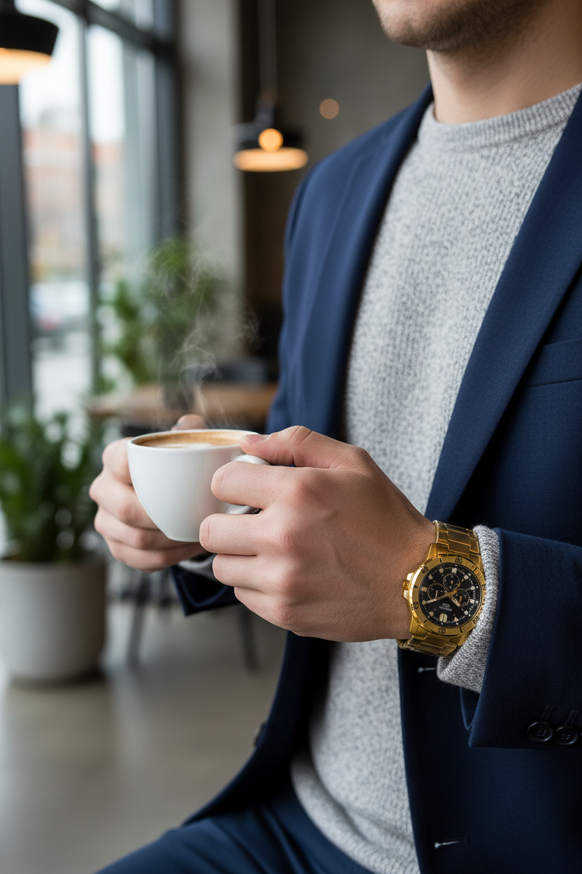 Reloj café