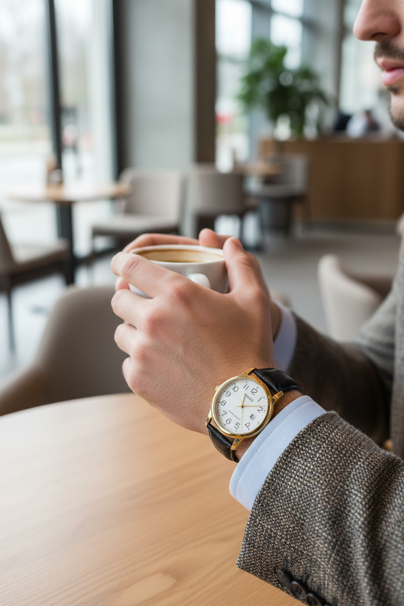 Reloj café