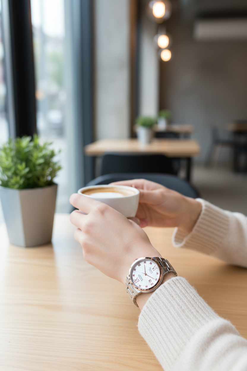 Reloj café