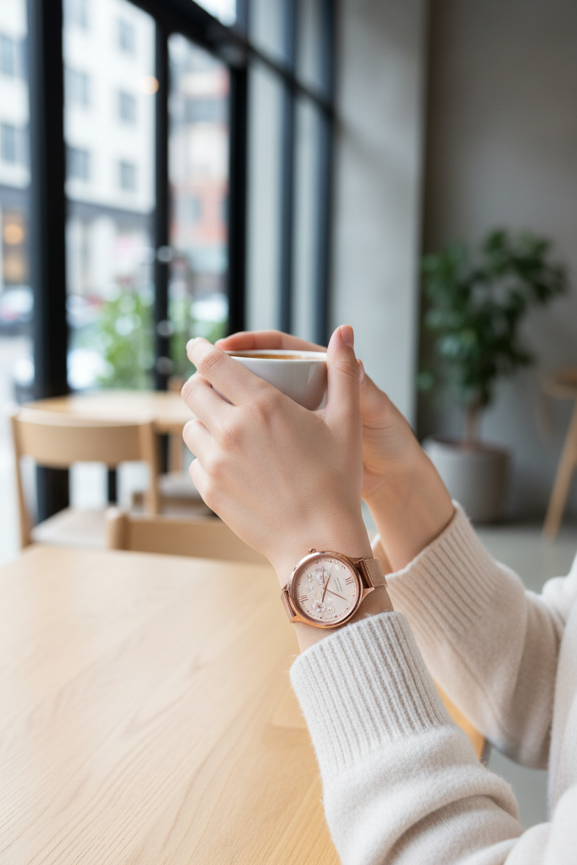 Reloj café