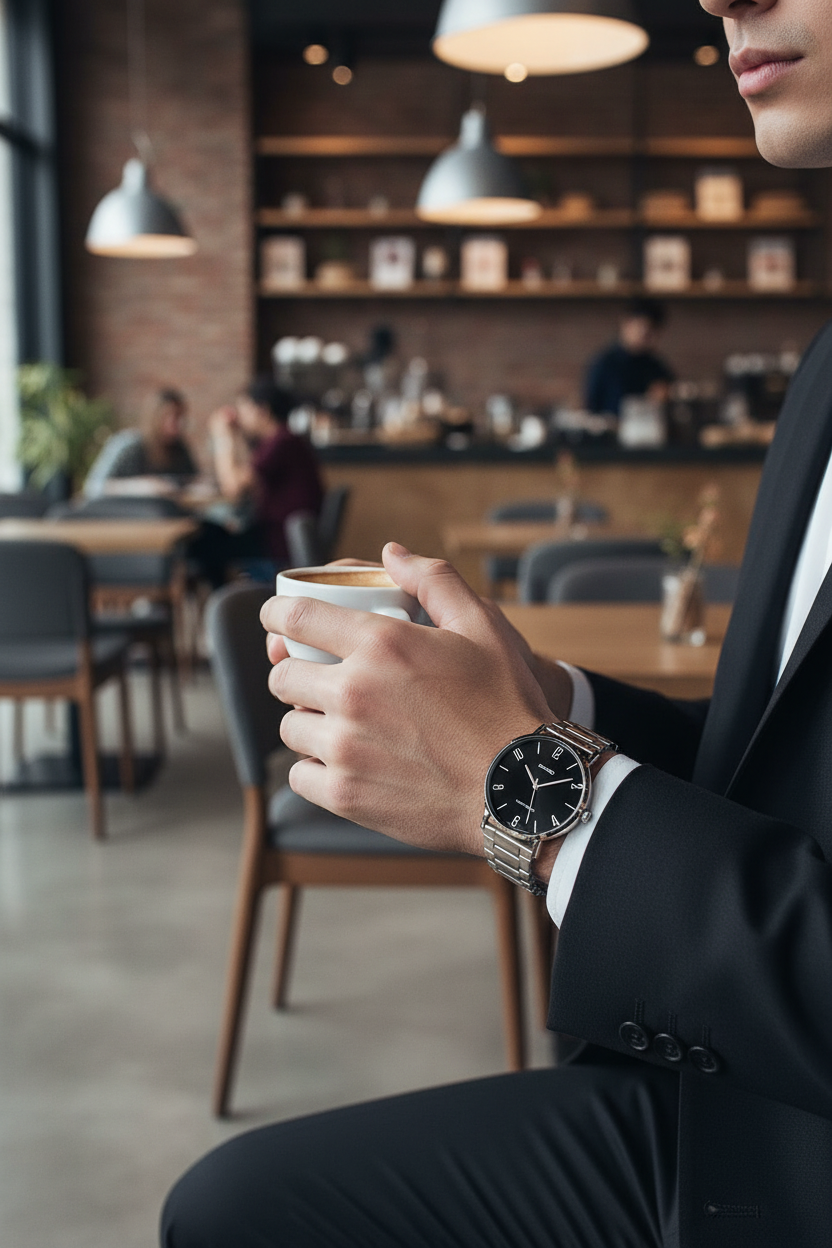 Reloj café