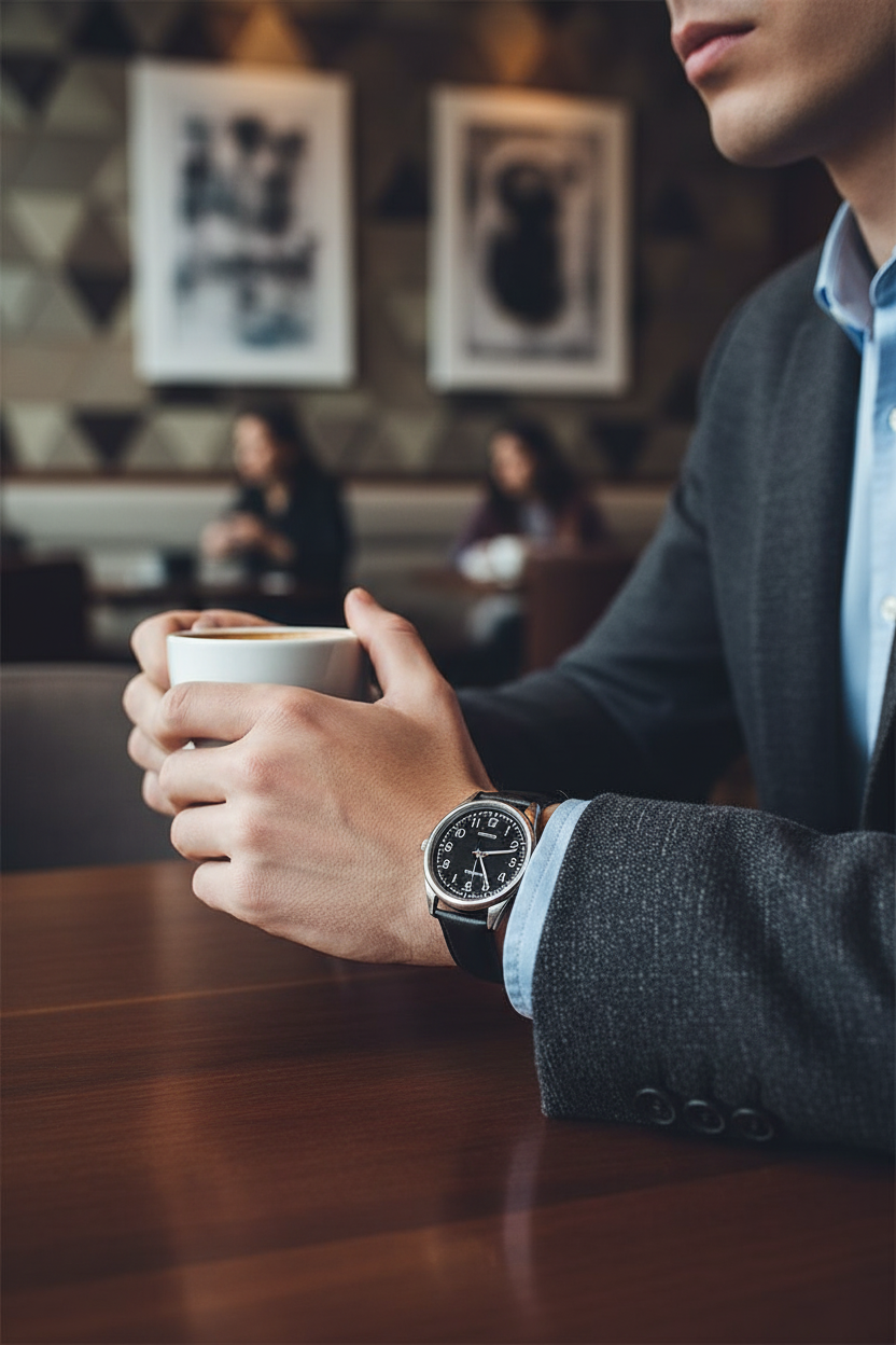 Reloj café