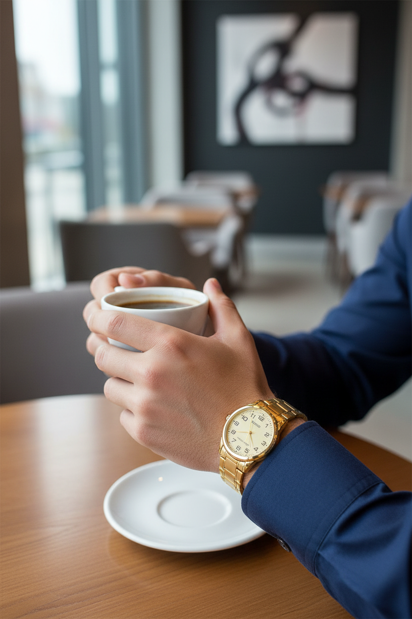 Reloj café