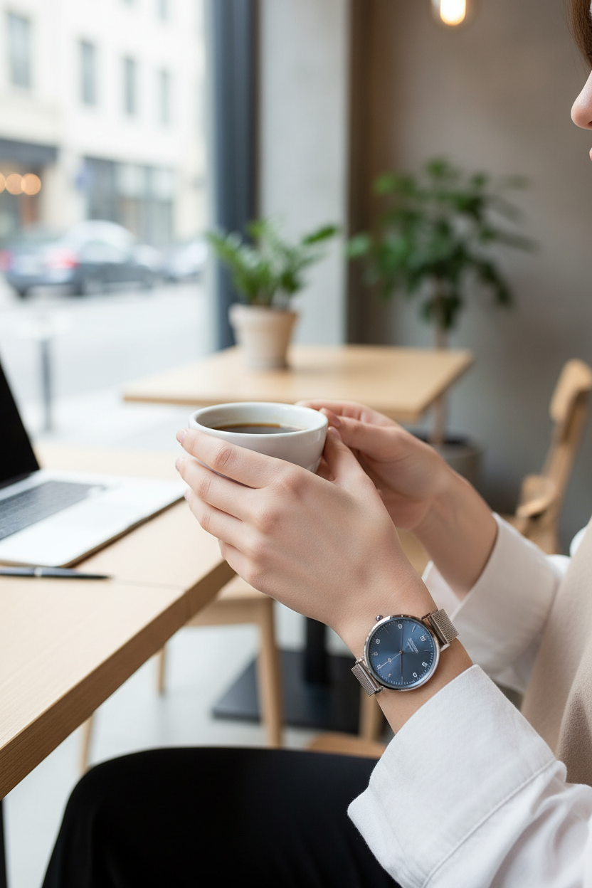 Reloj café