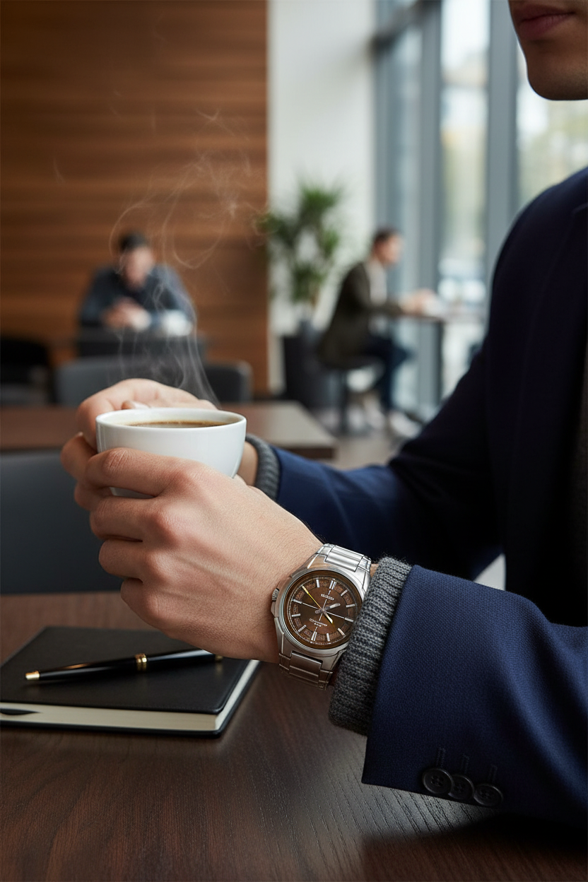 Reloj café