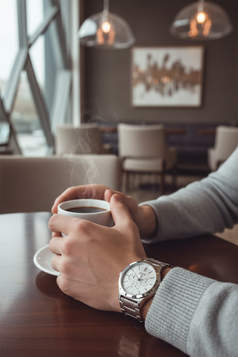 Reloj café