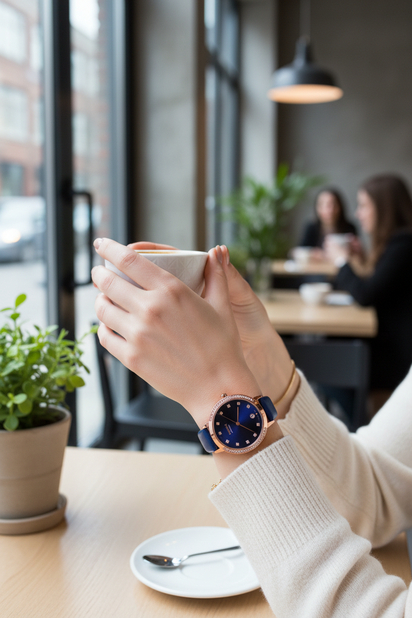 Reloj café