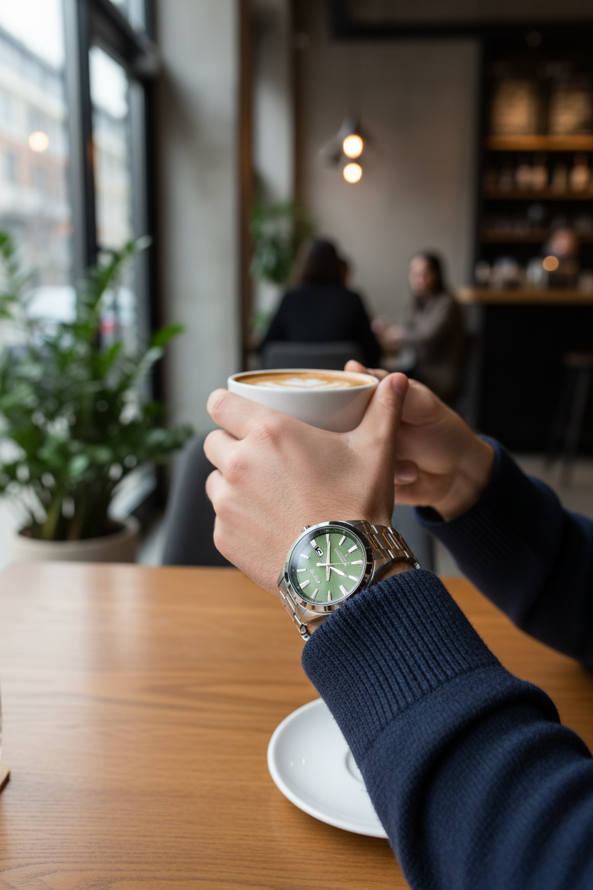 Reloj café