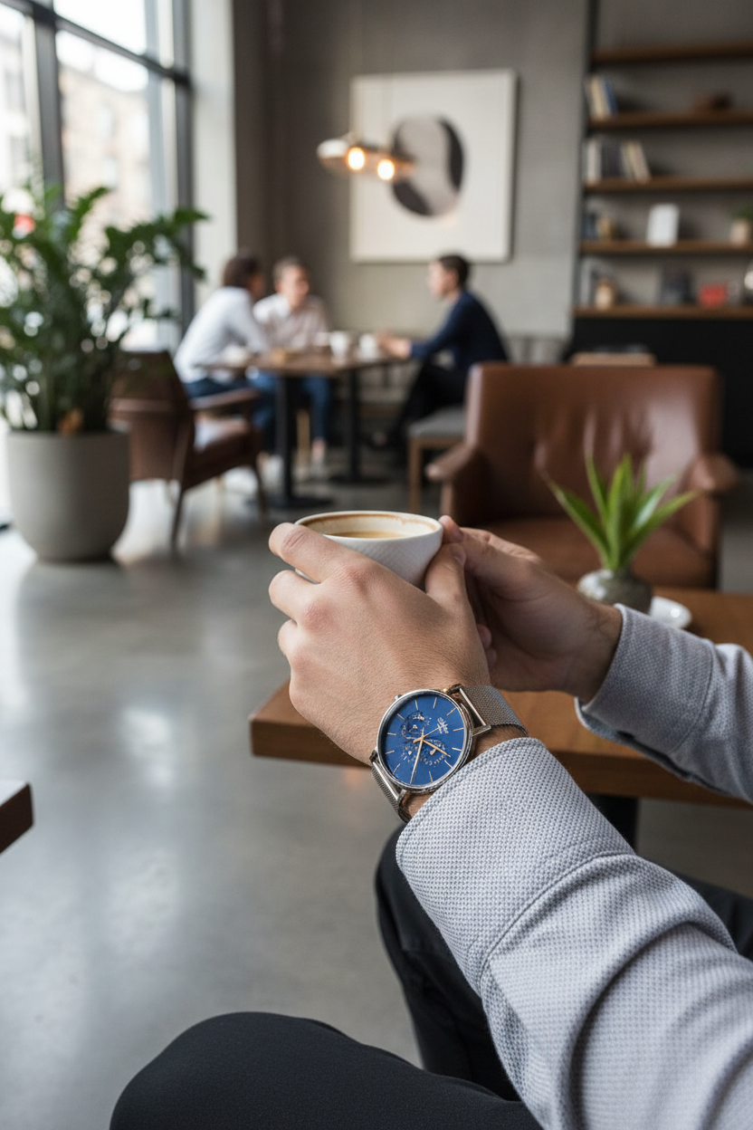 Reloj café
