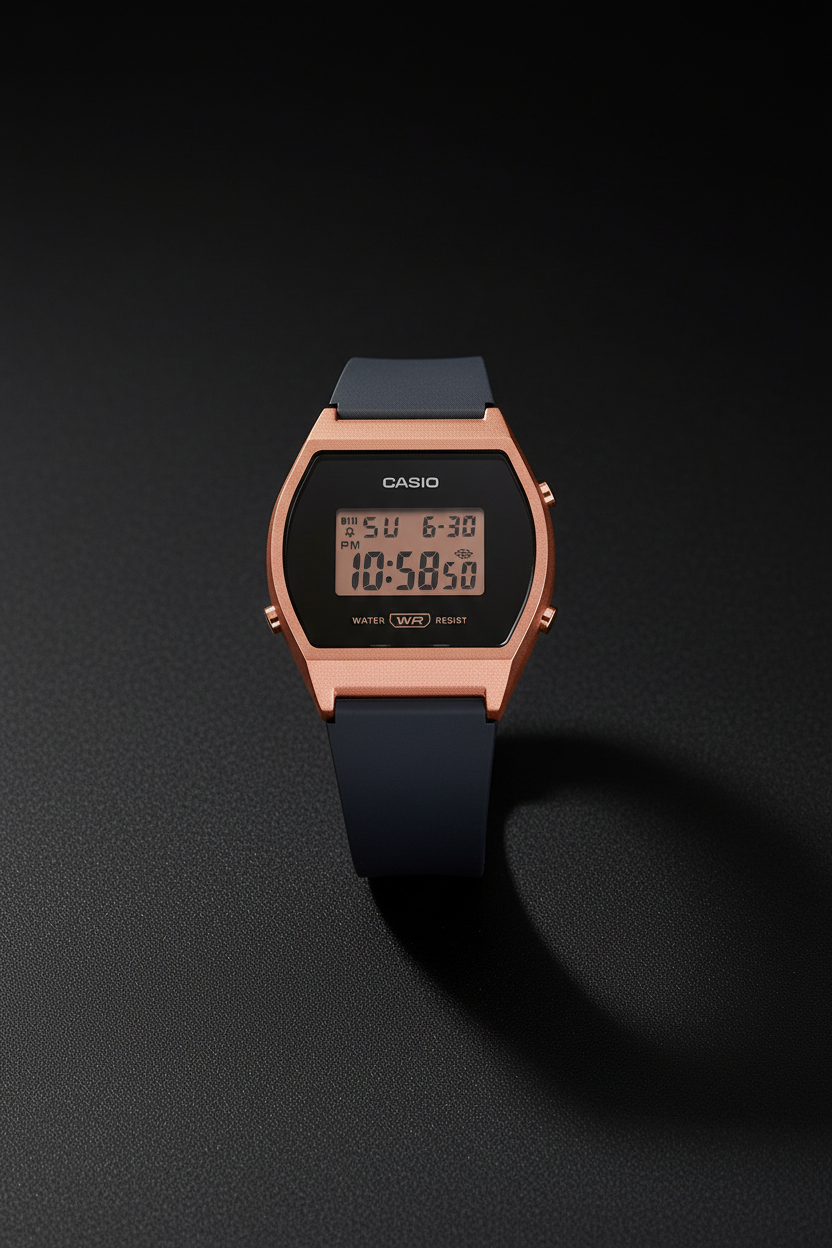 Reloj negro mate