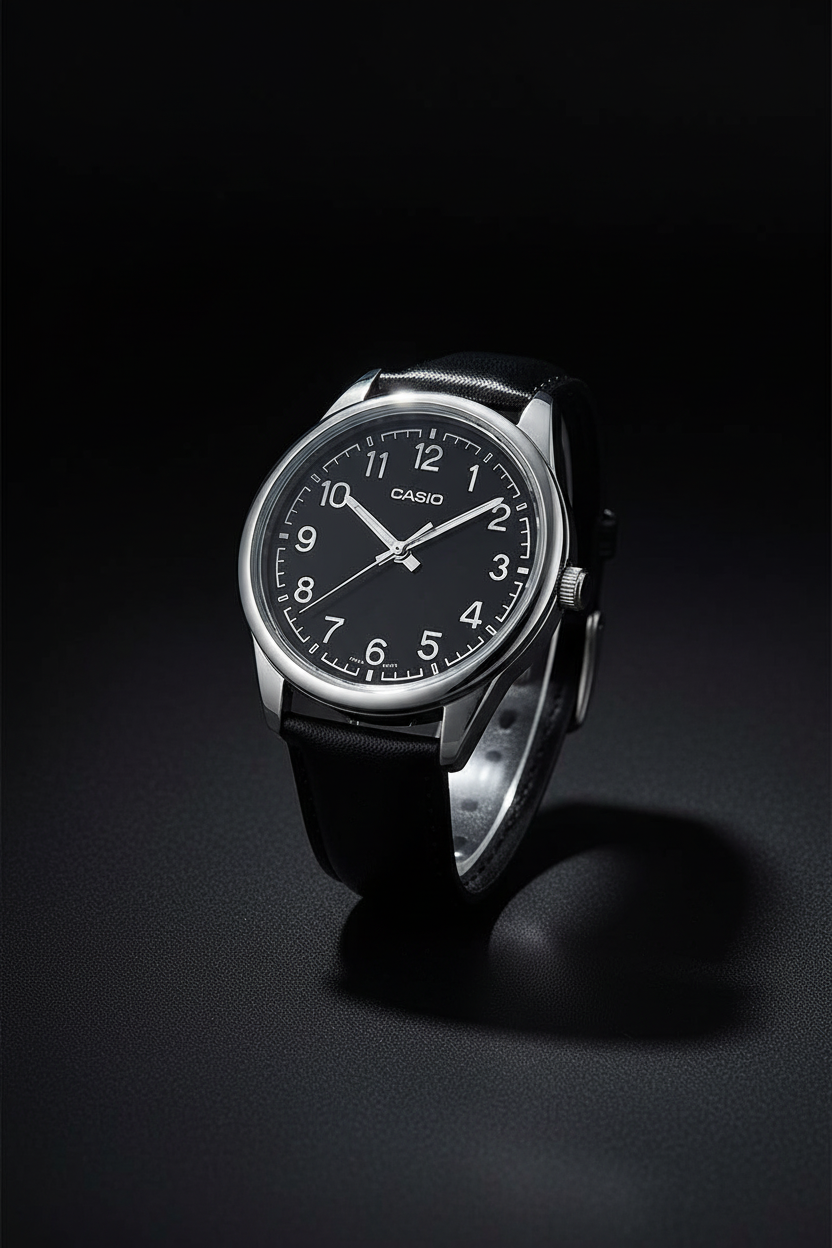 Reloj negro mate
