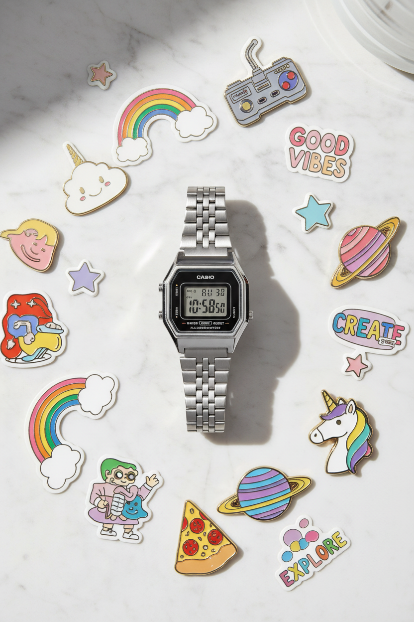 Reloj stickers