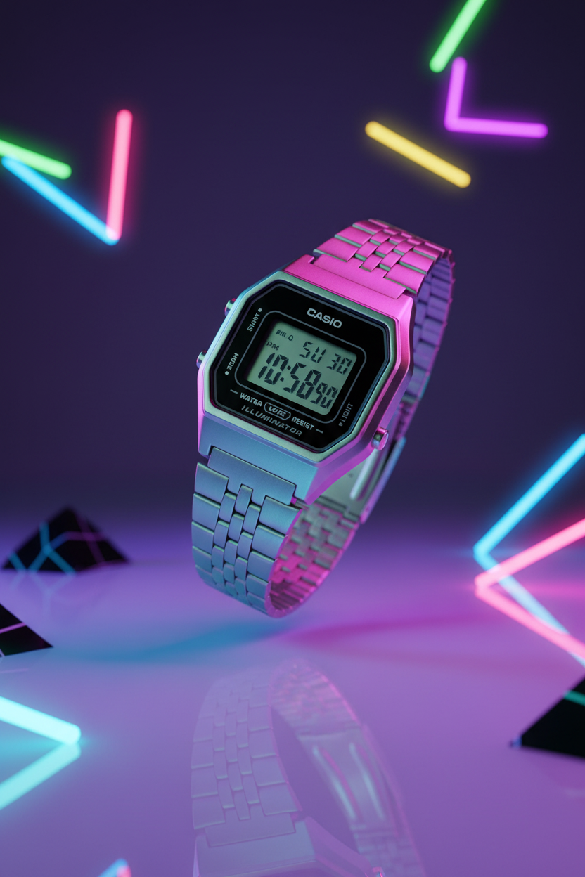 Reloj vaporwave