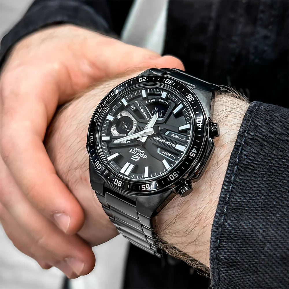 RELOJ ANALÓGICO-DIGITAL PARA HOMBRE CASIO EDIFICE EFV-C110DC-1ADF - NEGRO