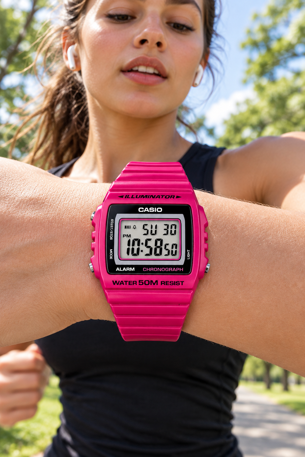 RELOJ UNISEX CASIO W-215H-4AVDF