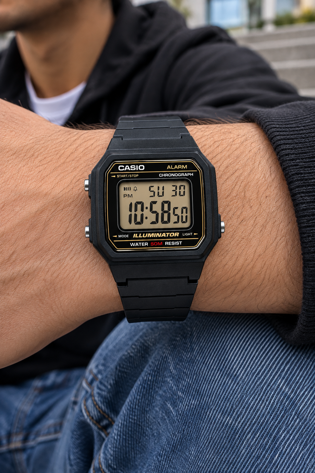 RELOJ PARA HOMBRE CASIO W-217H-9AVDF