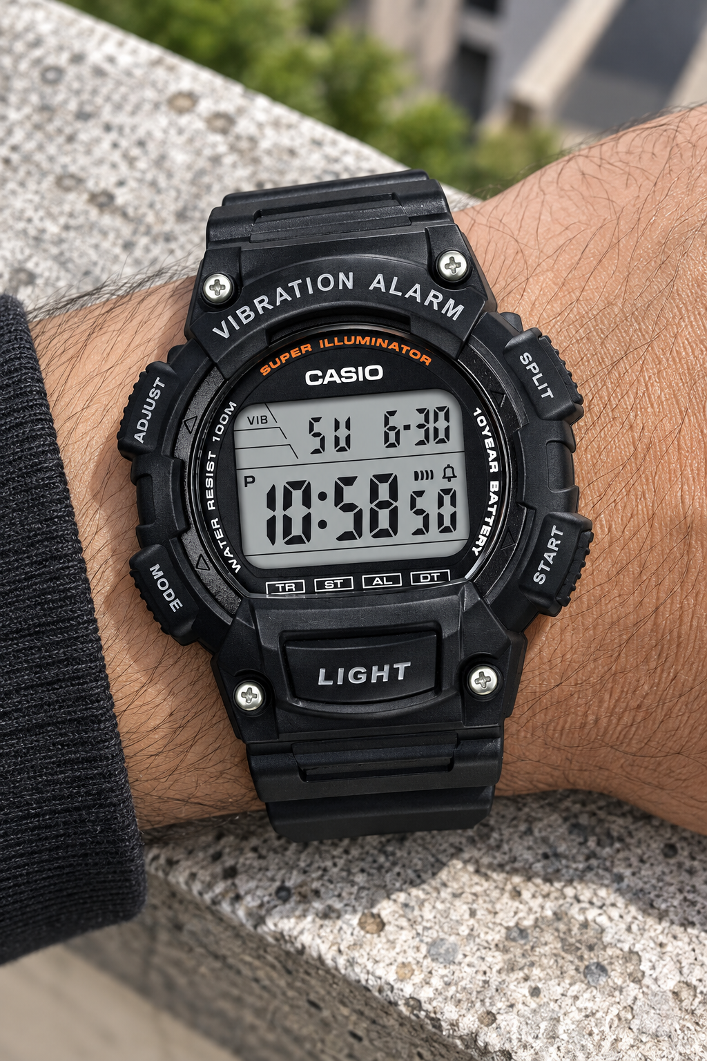 RELOJ PARA HOMBRE CASIO W-736H-1AVDF