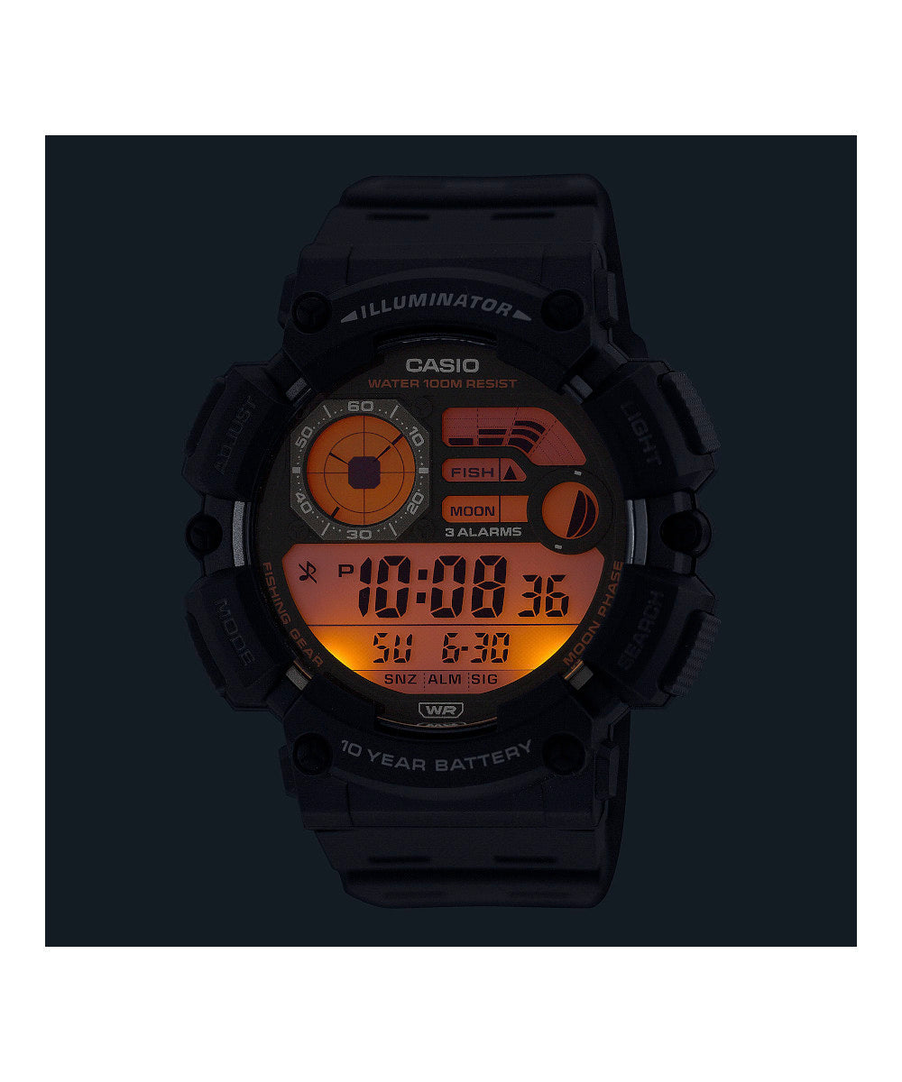 RELOJ PARA HOMBRE CASIO WS-1500H-5BVDF -CAFÉ