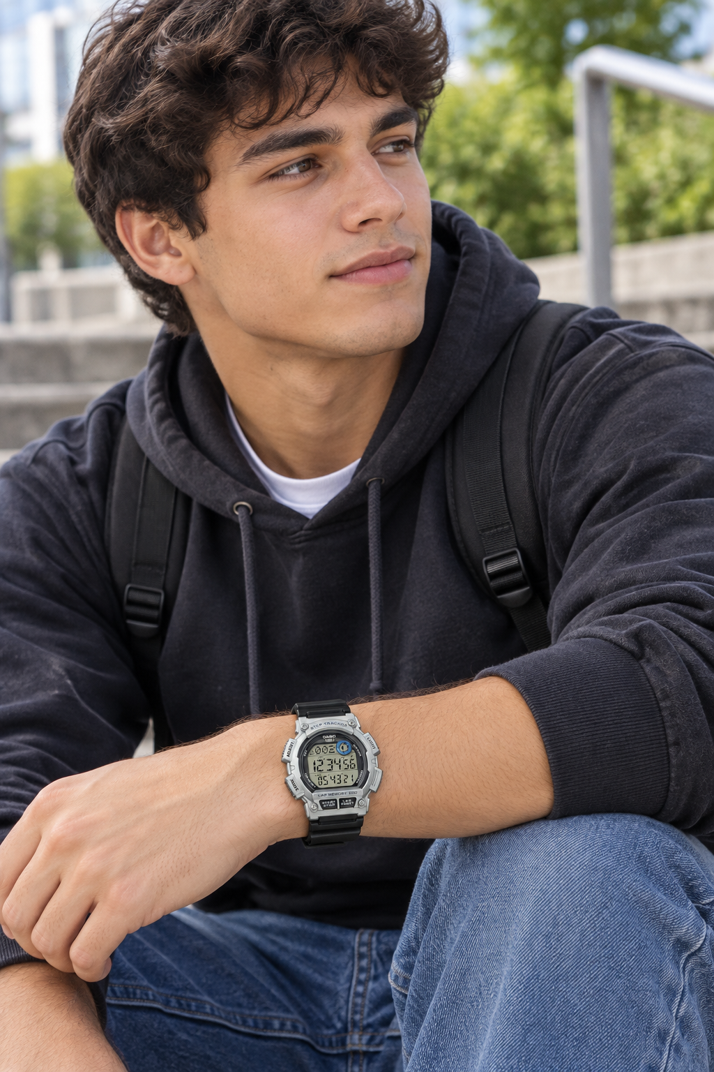 RELOJ PARA HOMBRE CASIO WS-2100H-1A2VDF -GRIS