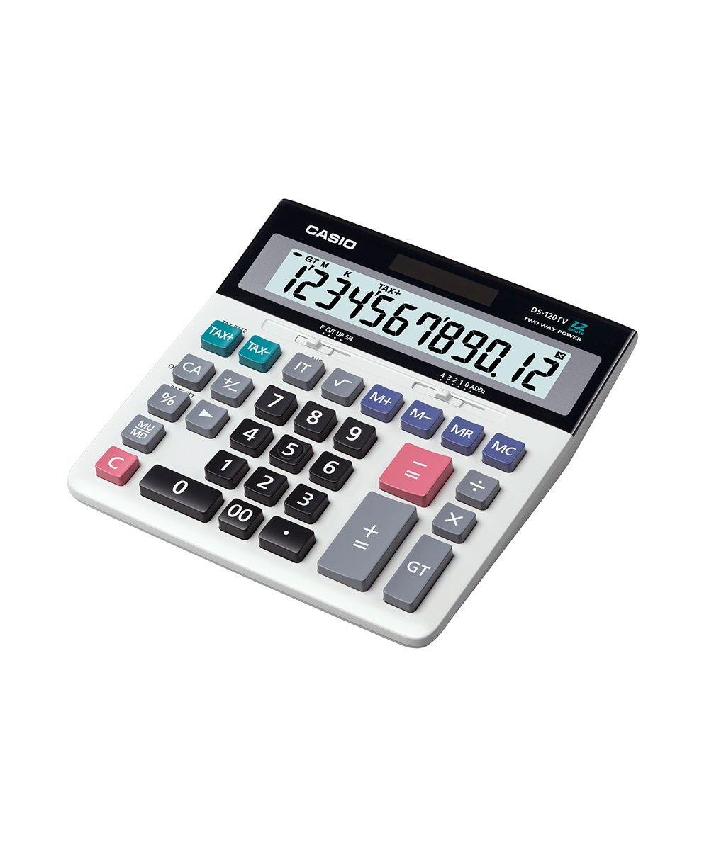 CALCULADORA CASIO - OFICINA  DS-120TV - CALCULADORA CASIO - OFICINA  DS-120TV - Tagg Colombia