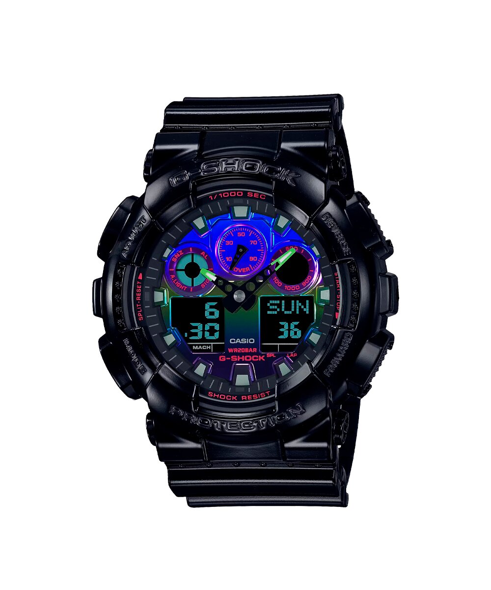 RELOJ CASIO G-SHOCK GA-100RGB-1ADR