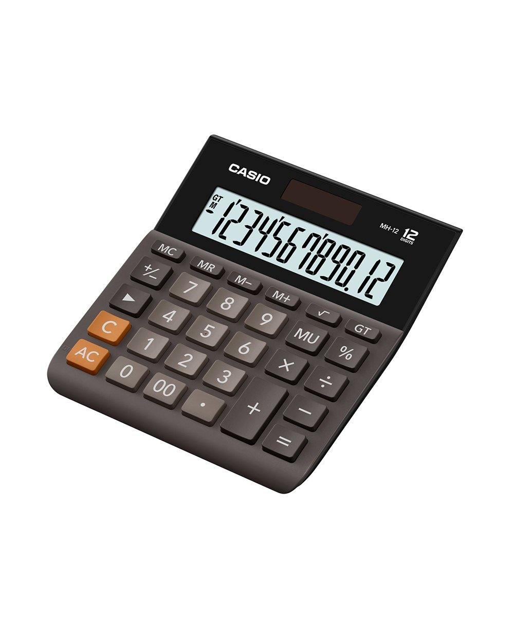 CALCULADORA CASIO - OFICINA  MH-12-BK - CALCULADORA CASIO - OFICINA  MH-12-BK - Tagg Colombia