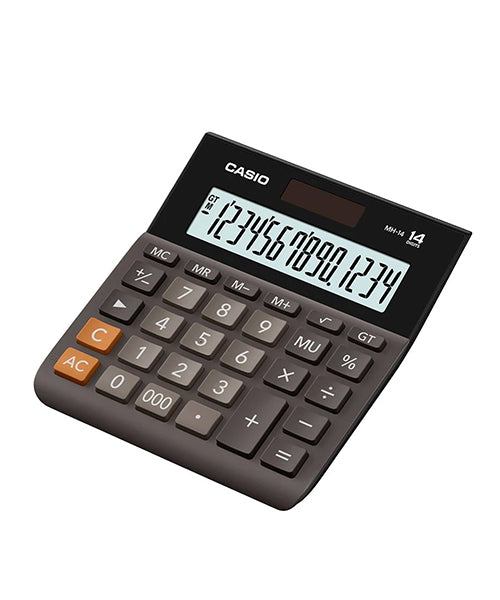 CALCULADORA CASIO MH-14-BK-W-DP