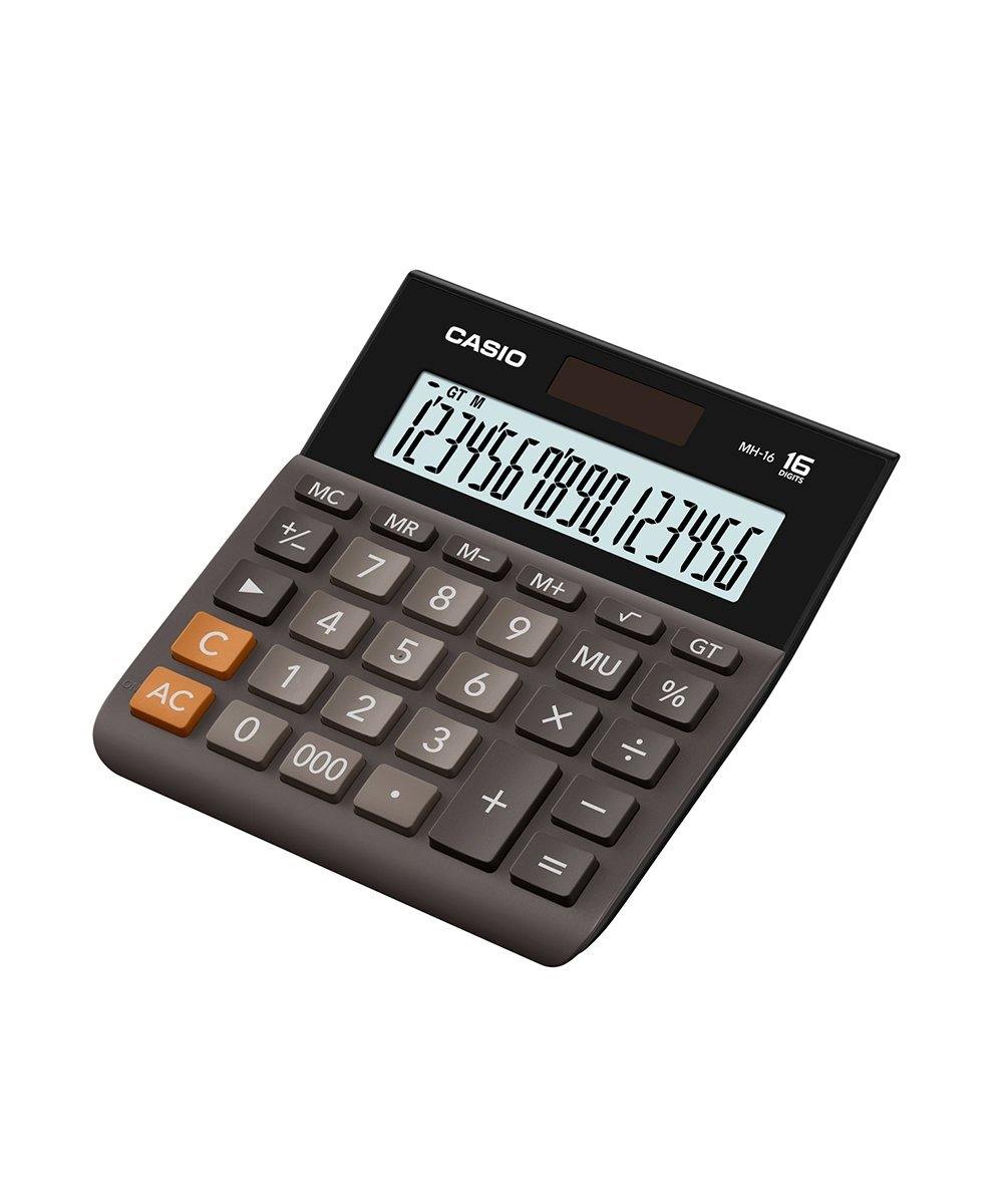 CALCULADORA CASIO - OFICINA  MH-16-BK - CALCULADORA CASIO - OFICINA  MH-16-BK - Tagg Colombia