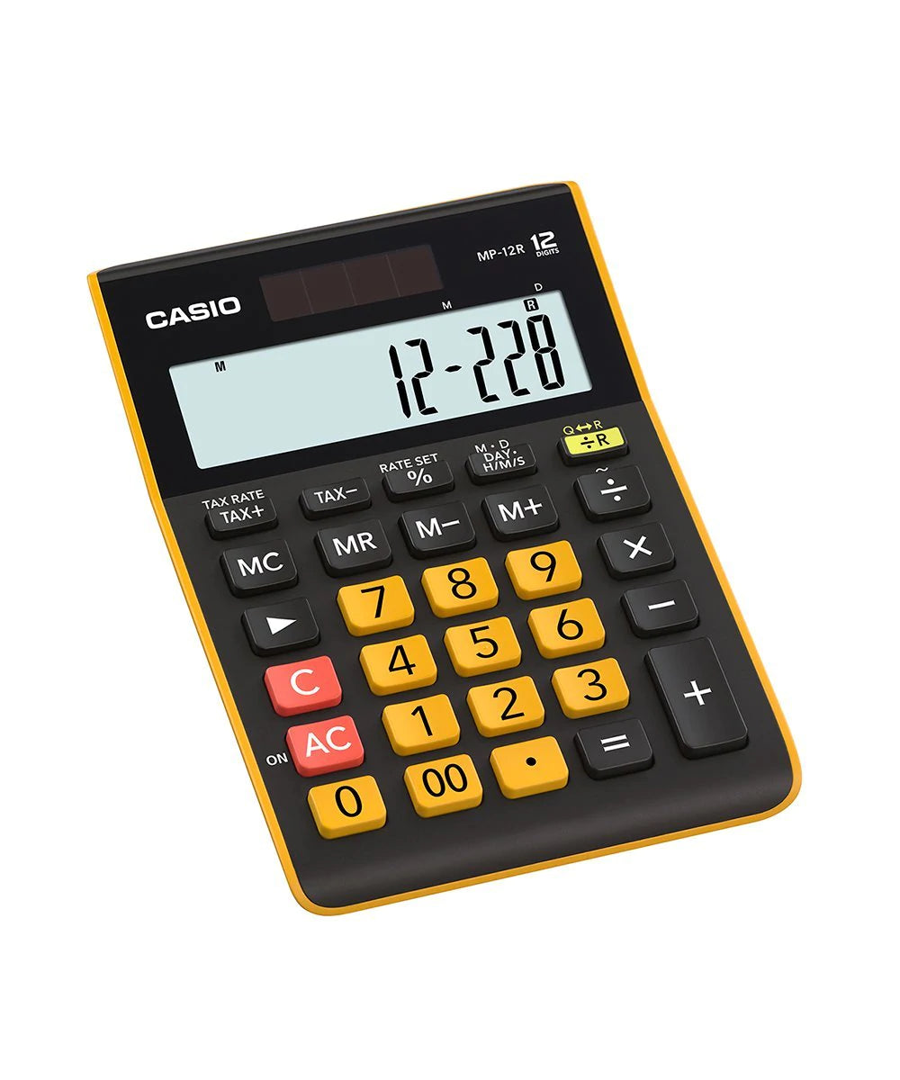 CALCULADORA CASIO -  TIENDA Y CAMPO MP-12R-W-DC