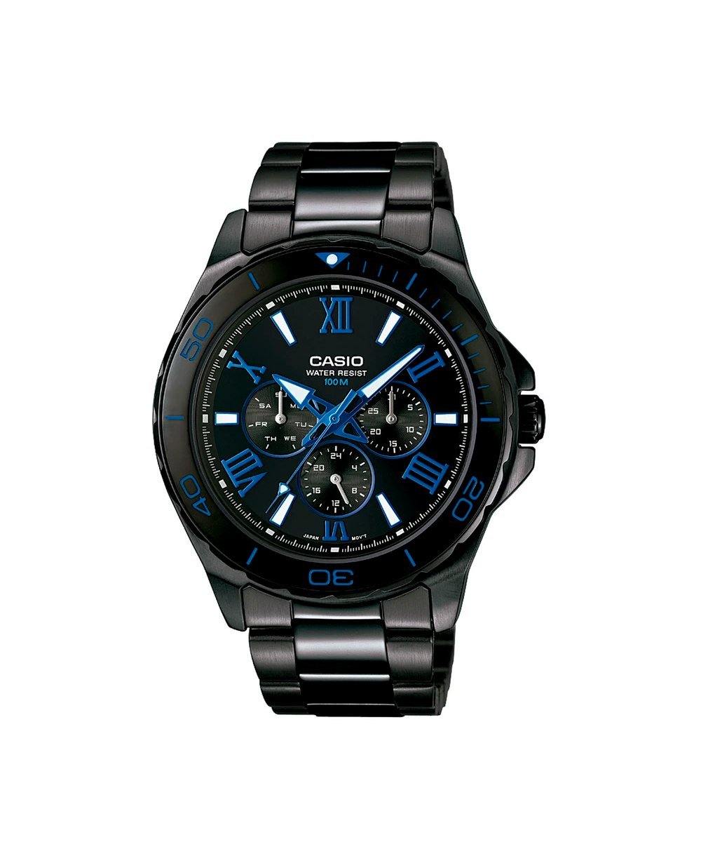 Reloj CASIO MTD-1075BK-1A2VDF - Reloj CASIO MTD-1075BK-1A2VDF - Tagg Colombia