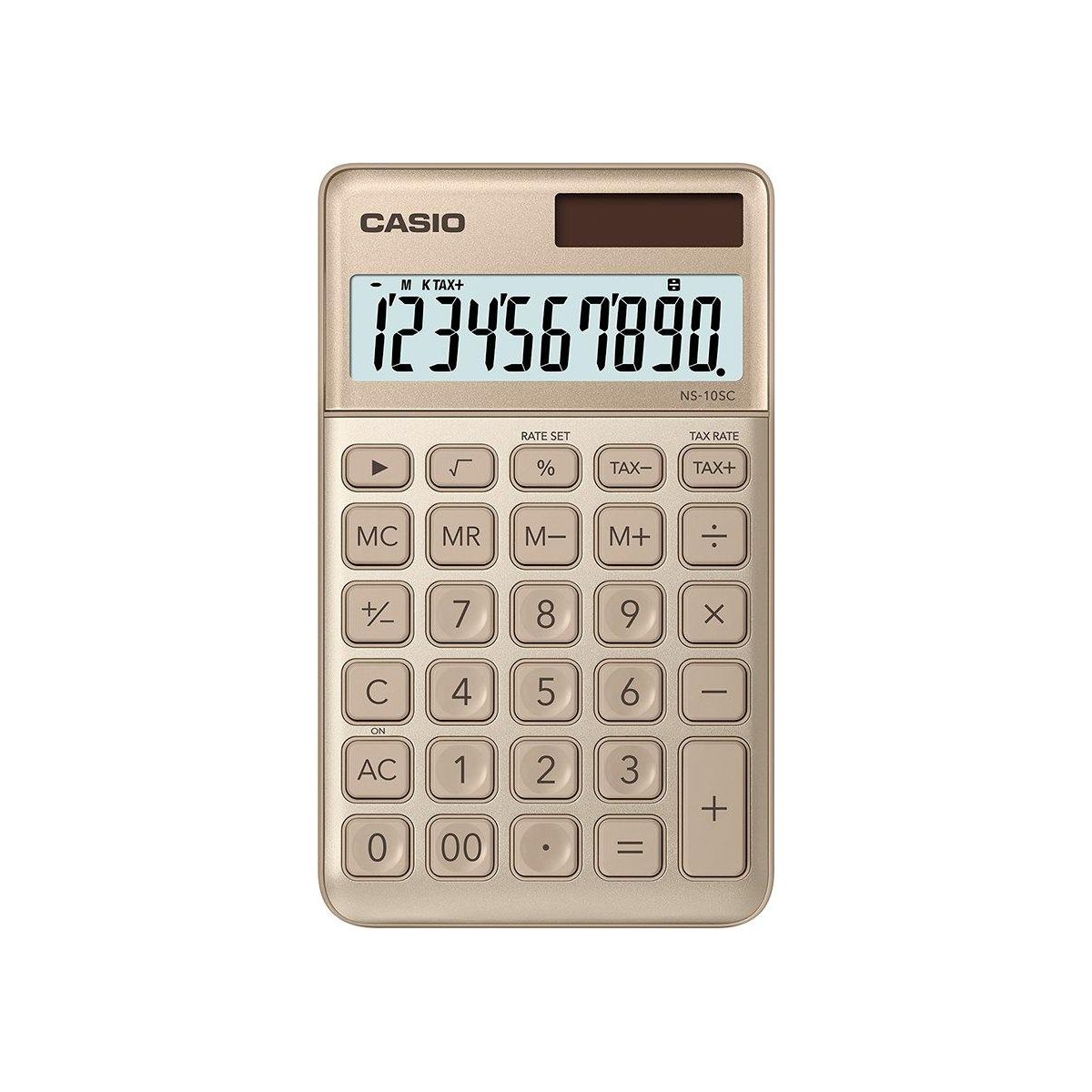 CALCULADORA CASIO - MI ESTILO  NS-10SC-GD - CALCULADORA CASIO - MI ESTILO  NS-10SC-GD - Tagg Colombia