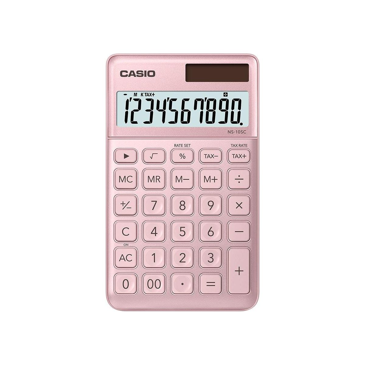 CALCULADORA CASIO - MI ESTILO  NS-10SC-PK - CALCULADORA CASIO - MI ESTILO  NS-10SC-PK - Tagg Colombia