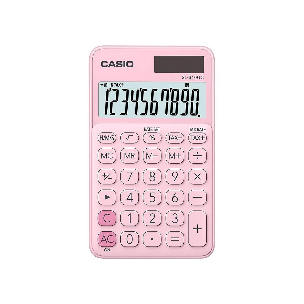 CALCULADORA CASIO - MI ESTILO  SL-310UC-PK - CALCULADORA CASIO - MI ESTILO  SL-310UC-PK - Tagg Colombia