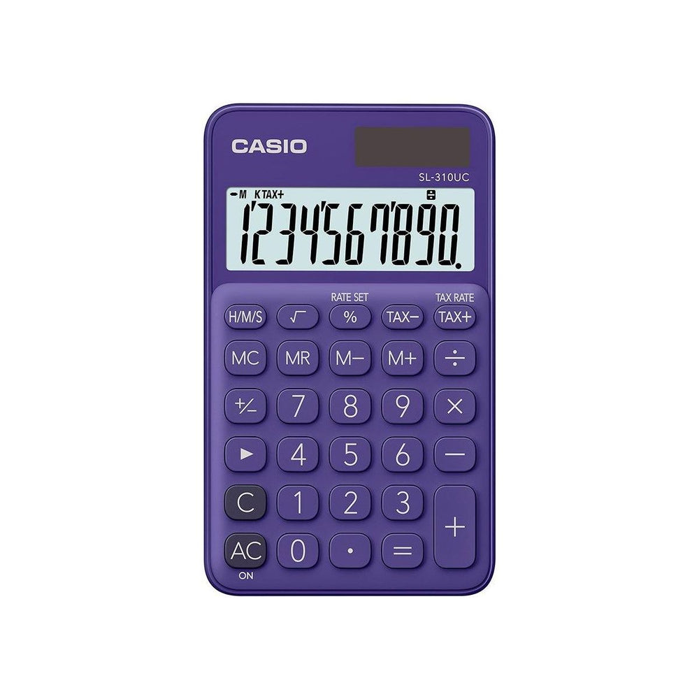 CALCULADORA CASIO - MI ESTILO  SL-310UC-PL - CALCULADORA CASIO - MI ESTILO  SL-310UC-PL - Tagg Colombia