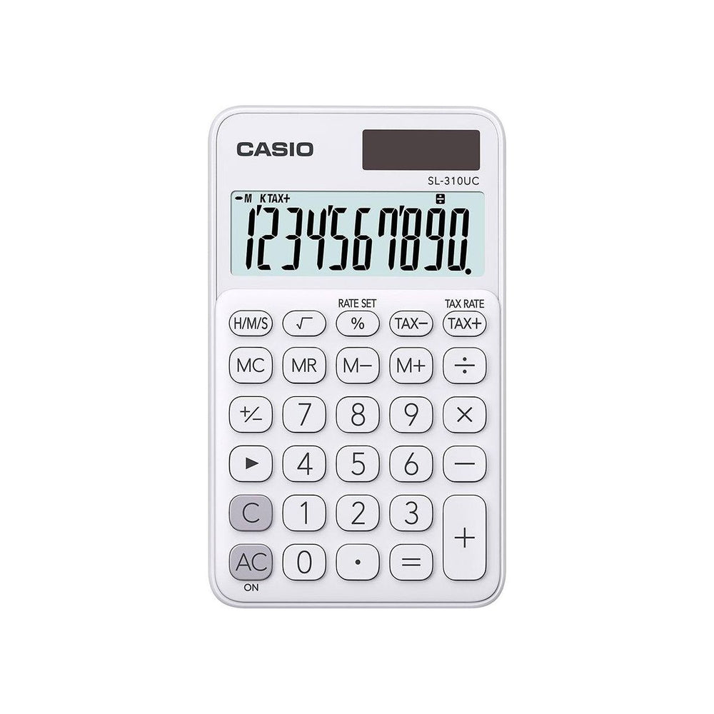 CALCULADORA CASIO - MI ESTILO  SL-310UC-WE - CALCULADORA CASIO - MI ESTILO  SL-310UC-WE - Tagg Colombia