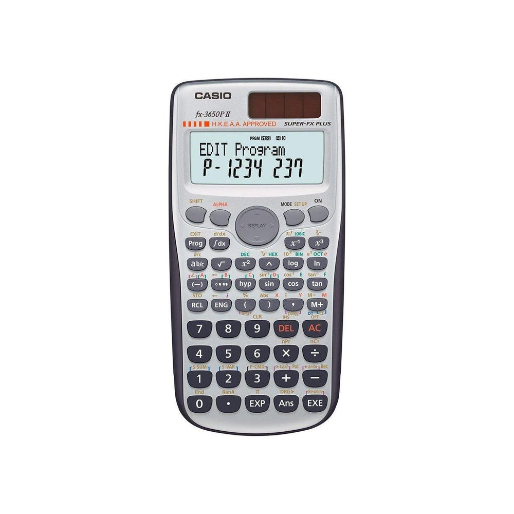 CALCULADORA CASIO - ESCUELA Y UNIVERSIDAD FX-3650PII - CALCULADORA CASIO - ESCUELA Y UNIVERSIDAD FX-3650PII - Tagg Colombia