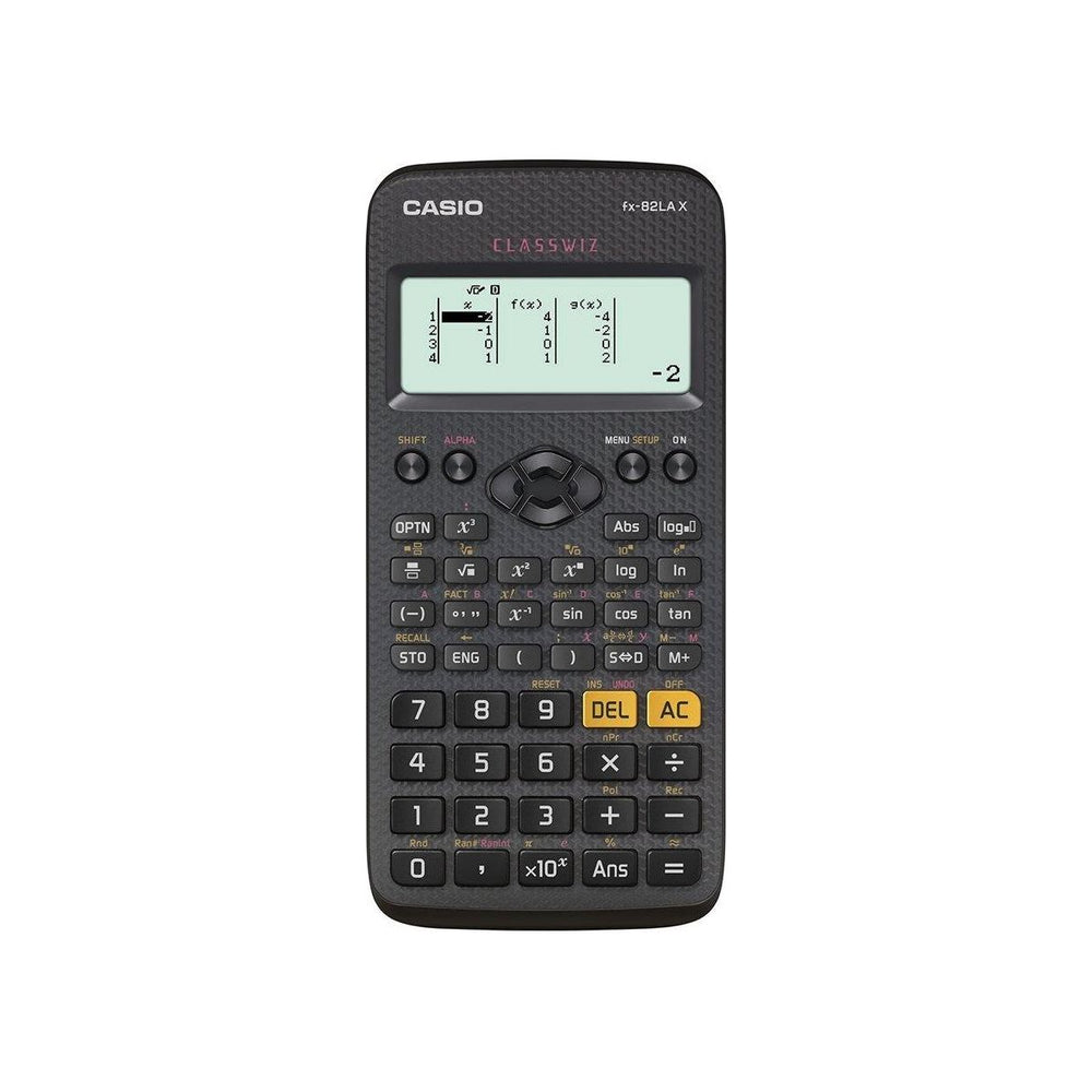 CALCULADORA CASIO - ESCUELA Y UNIVERSIDAD FX-82 LA X-BK - CALCULADORA CASIO - ESCUELA Y UNIVERSIDAD FX-82 LA X-BK - Tagg Colombia