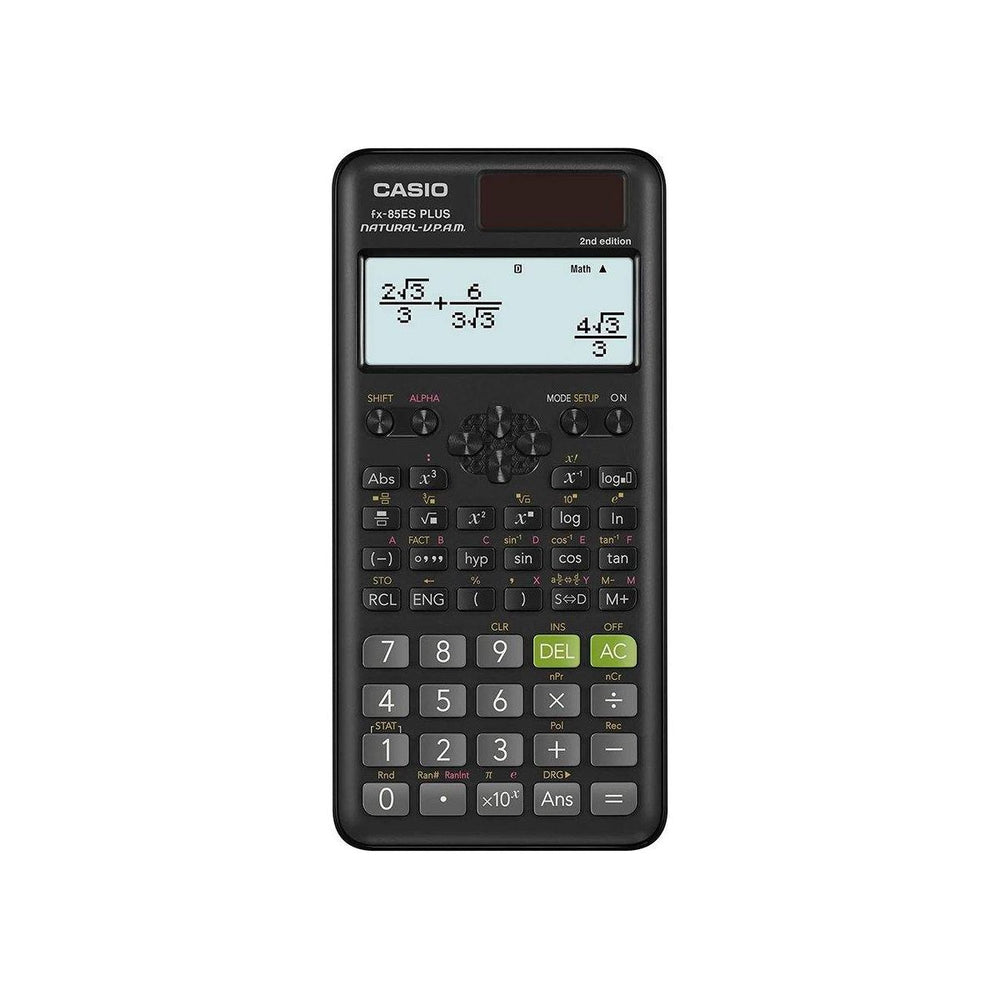 CALCULADORA CASIO - ESCUELA Y UNIVERSIDAD FX-85ESPLUS - CALCULADORA CASIO - ESCUELA Y UNIVERSIDAD FX-85ESPLUS - Tagg Colombia